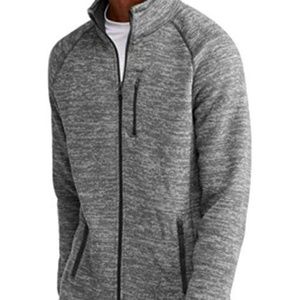 Swiss Tech lightweight knit jacket.